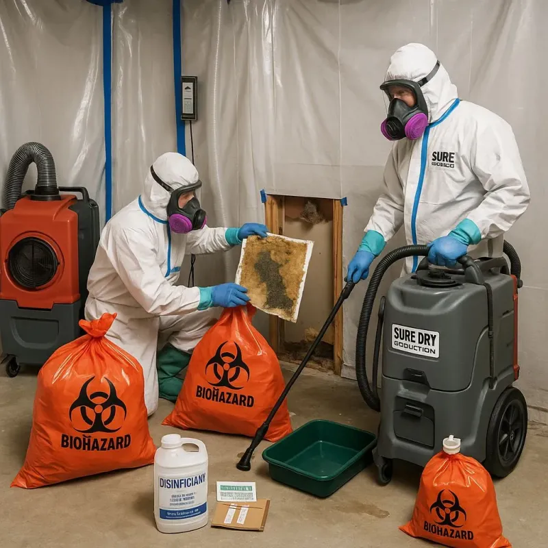Contaminated Water Handling Protocols process in Tekamah, NE
